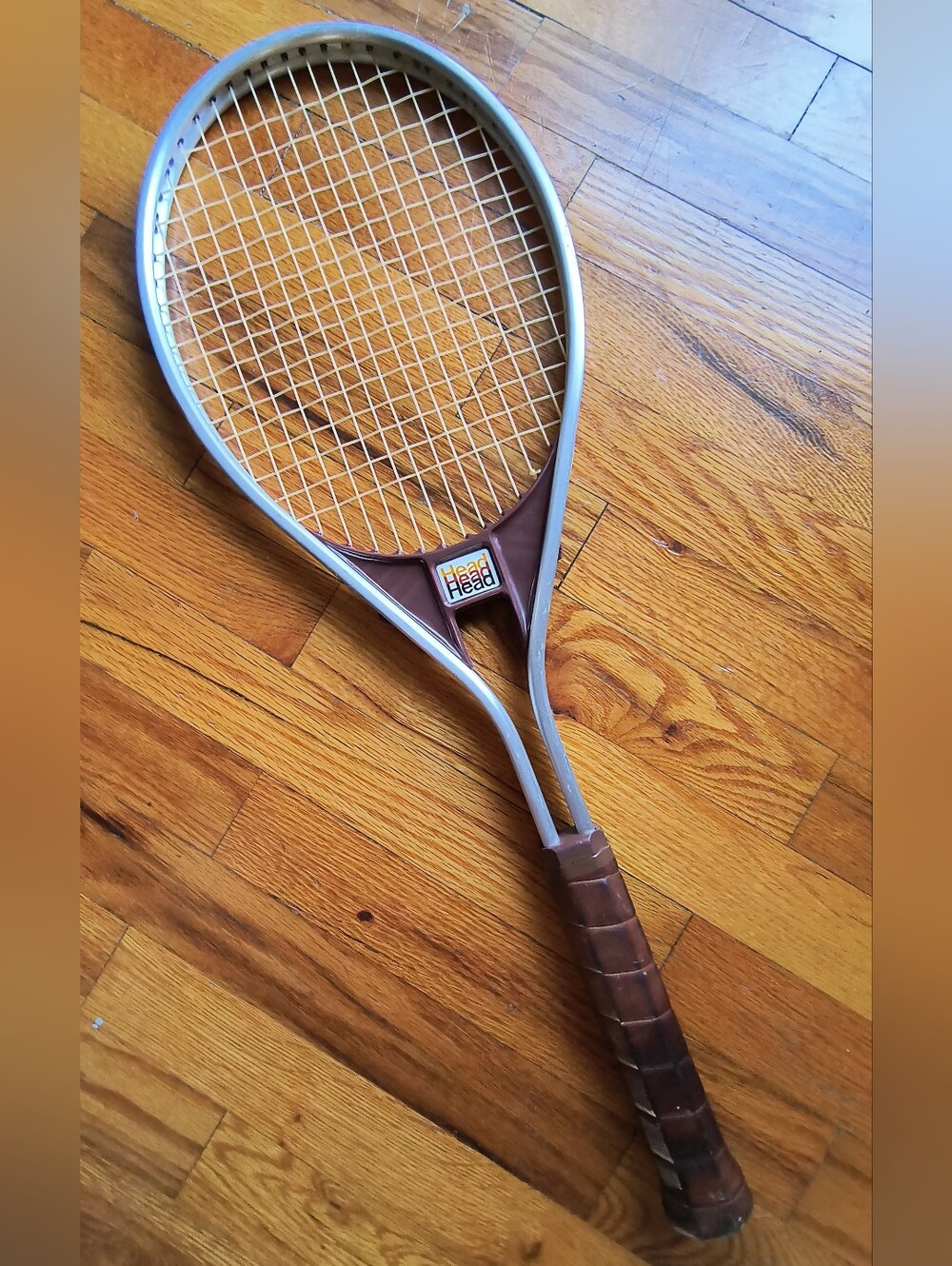 Vintage AMF HEAD Edge Aluminum Tennis Racquet 4 1/2 Grip D883 Made in USA